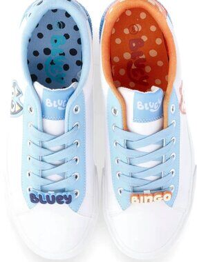 Womens Bluey & Bingo Ground Up Shoes NWT